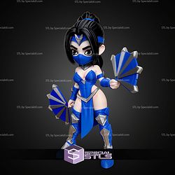 Super Basic STL Kitana with Weapon No AMS