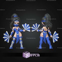 Super Basic STL Kitana with Weapon No AMS