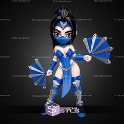 Super Basic STL Kitana with Weapon No AMS