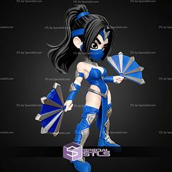 Super Basic STL Kitana with Weapon No AMS