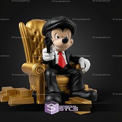 Super Basic STL Mickey Peaky Blinders Throne No AMS