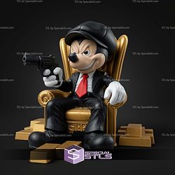 Super Basic STL Mickey Peaky Blinders Throne No AMS