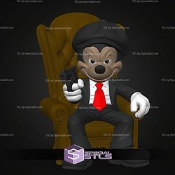 Super Basic STL Mickey Peaky Blinders Throne No AMS