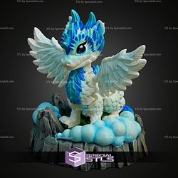 Super Basic STL Print in Place Air Dragon