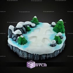 Super Basic STL Print in Place Christmas Dragon