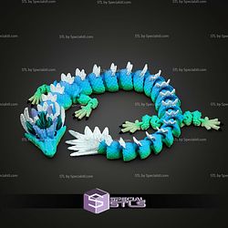 Super Basic STL Print in Place Wind Dragon