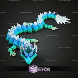Super Basic STL Print in Place Wind Dragon