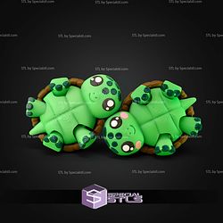 Super Basic STL Turtle Fidget Clicker