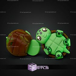 Super Basic STL Turtle Fidget Clicker