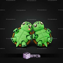 Super Basic STL Turtle Fidget Clicker