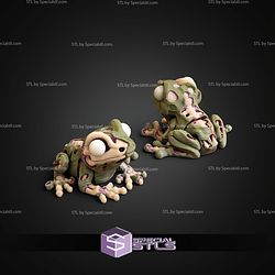 Super Basic STL Zombie Frog Flexi