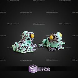 Super Basic STL Zombie Frog Flexi