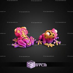 Super Basic STL Zombie Frog Flexi