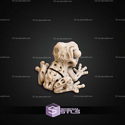 Super Basic STL Zombie Frog Flexi