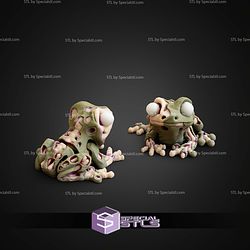 Super Basic STL Zombie Frog Flexi