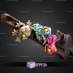 Super Basic STL Zombie Frog Flexi