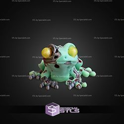 Super Basic STL Zombie Frog Flexi