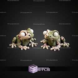 Super Basic STL Zombie Frog Flexi