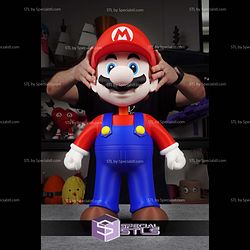 Super Mario Big Size Fit 256mm Build Plate STL Files