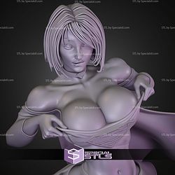 Super Girl Semi Realistic STL Files