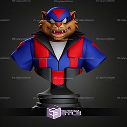 Swat Kats T Bone Bust STL Files