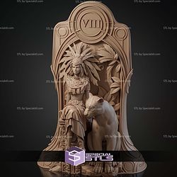 Tarot Arcana Strength STL Files