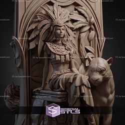 Tarot Arcana Strength STL Files