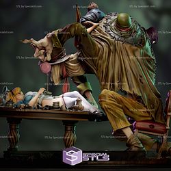Tea Time Diorama Alice In Creepyland STL Files