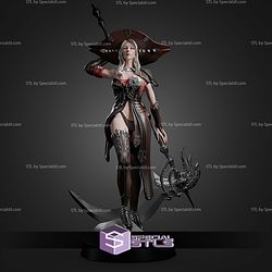 Thalira Spellrider 75mm STL Files