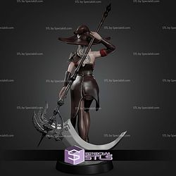 Thalira Spellrider 75mm STL Files