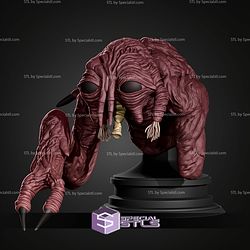 The Fly Monster Bust STL Files