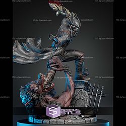 The Hunter Bloodborne Iconic Diorama 1 6 STL Files
