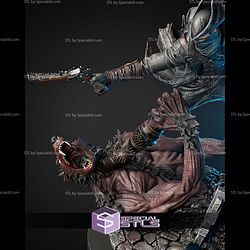 The Hunter Bloodborne Iconic Diorama 1 6 STL Files