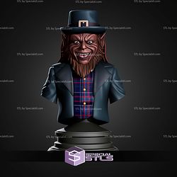 The Leprechaun Horror Bust 3D Print Files