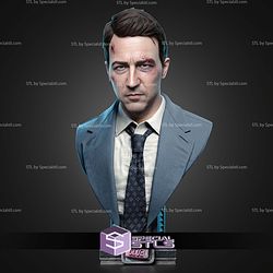 The Narrator Edward Norton Fight Club Bust 256mm STL Files