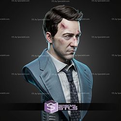 The Narrator Edward Norton Fight Club Bust 256mm STL Files