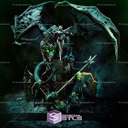 The Necromancer Diorama STL Files