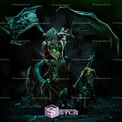 The Necromancer Diorama STL Files
