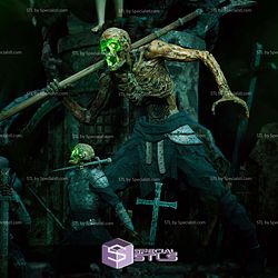 The Necromancer Diorama STL Files