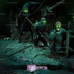 The Necromancer Diorama STL Files