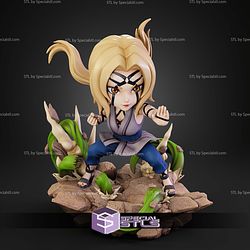 Tsunade Power Chibi STL Files