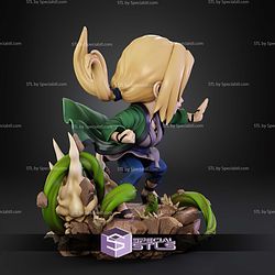 Tsunade Power Chibi STL Files