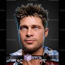Tyler Durden Fight Club Bust 256mm STL Files