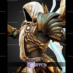 Tyrael In Action 500mm STL Files