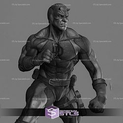 Ultimate Daredevil Posing Comics STL Files