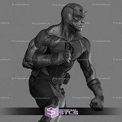 Ultimate Daredevil Posing Comics STL Files