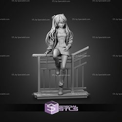 Urban Asuka Langley 161mm STL Files