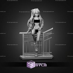 Urban Asuka Langley ALT 161mm STL Files