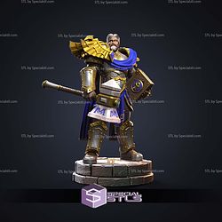 Uther The Lightbringer Warcraft STL Files