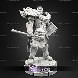 Uther The Lightbringer Warcraft STL Files